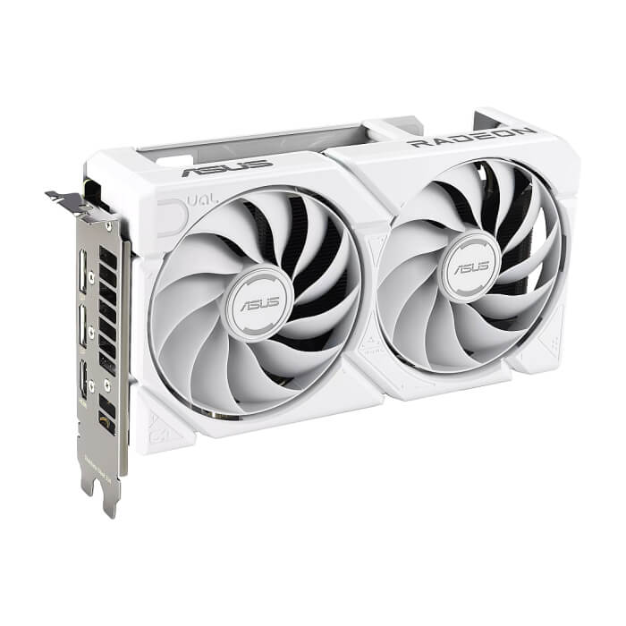Asus Dual RX 9060XT 16GB GDDR6 White ID 95648 (тъмнейл - 3)
