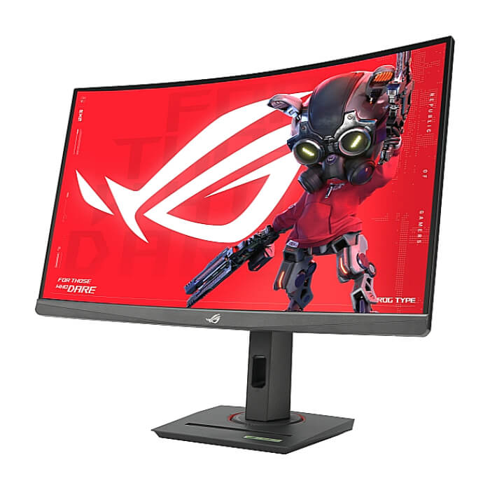 Asus ROG Strix XG27WCMS Gaming Monitor ,27" 2K (2560x1440), Curved, 280Hz (Overclock), 1ms (GTG), Extreme Low Motion Blur Sync, USB Type-C, FreeSync Premium, DisplayWidget Center, tripod socket, HDR, USB Type-C, Black ID 88510 (тъмнейл - 2)