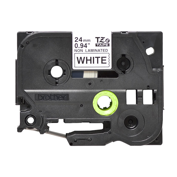 Brother TZe-N251 Tape Black on White, Non Laminated, 24mm, 8 m ID 70697 на супер цена