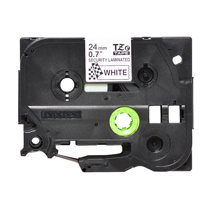 Brother TZe-SE5 Security Tape, black on white, 24mm, 8m ID 70673 на супер цена