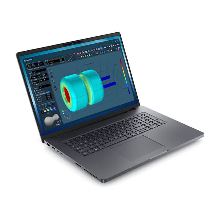Dell Pro Max 18 Plus MB18250, Intel Ultra 7 265HX, vPro (13TOPS NPU, 20 cores, up to 5.30 GHz), 18" QHD+ (2560x1600) 500 nits, 32GB: 2x16GB 6400 MTs DDR5, 1TB SSD, NVIDIA RTX ID 92031 (тъмнейл - 2)