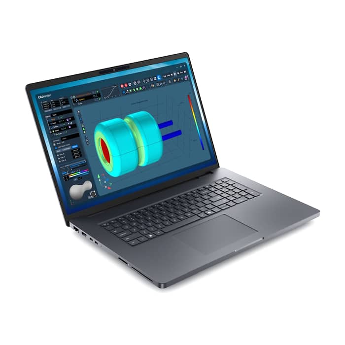 Dell Pro Max 18 Plus MB18250, Intel Ultra 9 285HX (13TOPS NPU, 24 cores, up to 5.50 GHz), 18.0" QHD+ (2560x1600) 500nits, 64GB: 2x32GB 6400 MTs DDR5, 1TB SSD, NVIDIA RTX PRO 3000 12GB GDDR7, 8MP HDR + IR Cam, and Mic, Wi-Fi 7, FPR, Backlit Kb, Win11 (тъмнейл - 2)