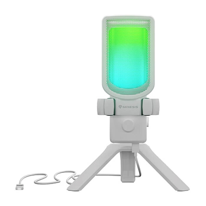 Genesis Microphone Radium 250 USB Stand White ID 93464 (тъмнейл - 2)