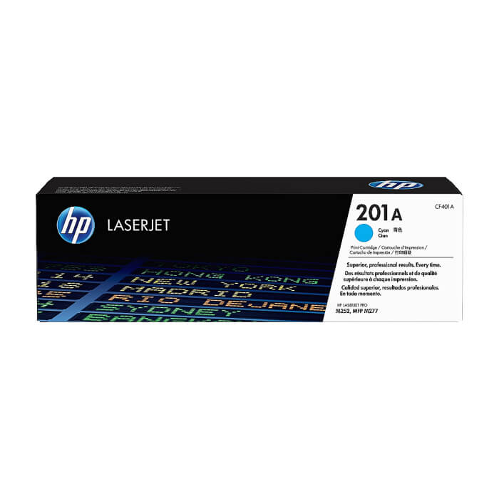 HP 201A Cyan Original LaserJet Toner Cartridge (CF401A) ID 68742
