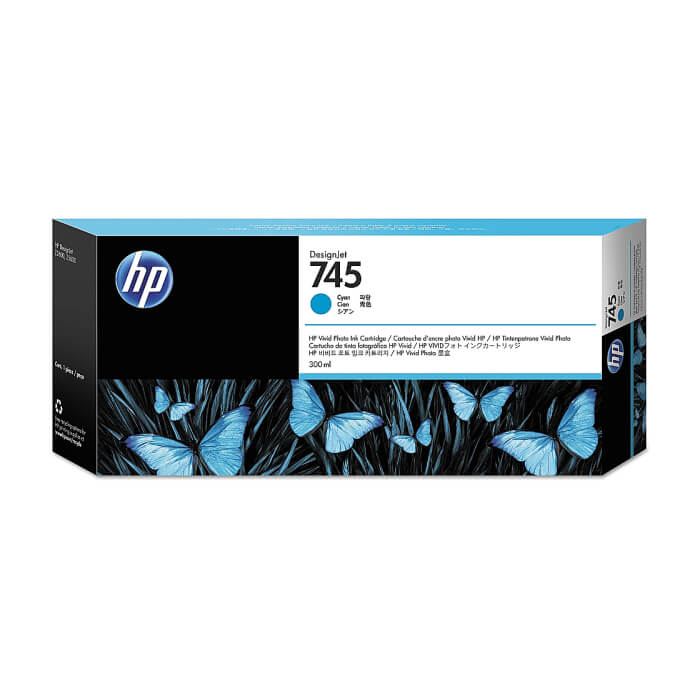 HP 745 300-ml Cyan Ink Cartridge ID 70171 на супер цена