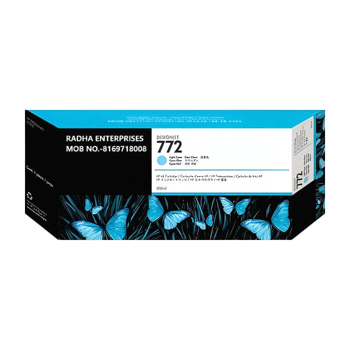 HP 772 300-ml Cyan Designjet Ink Cartridge ID 70200 на супер цена