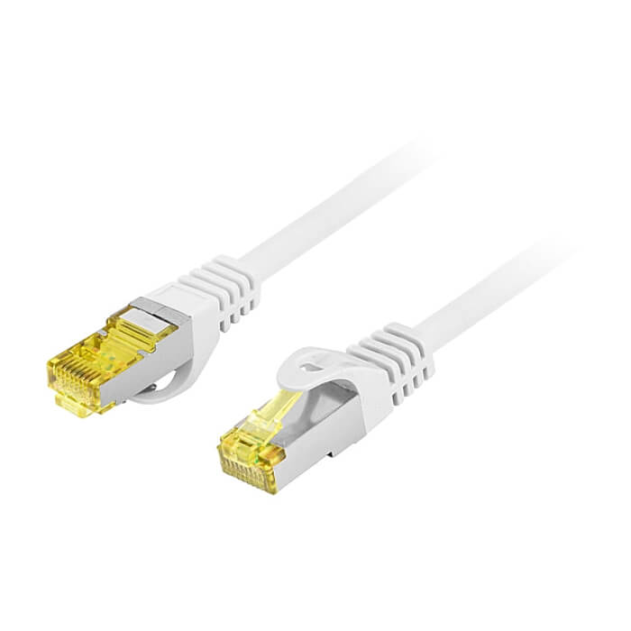 Кабел - Lanberg patch cord CAT.6A S/FTP LSZH CU 3m Fluke Passed, grey ID 72306 (тъмнейл - 2)