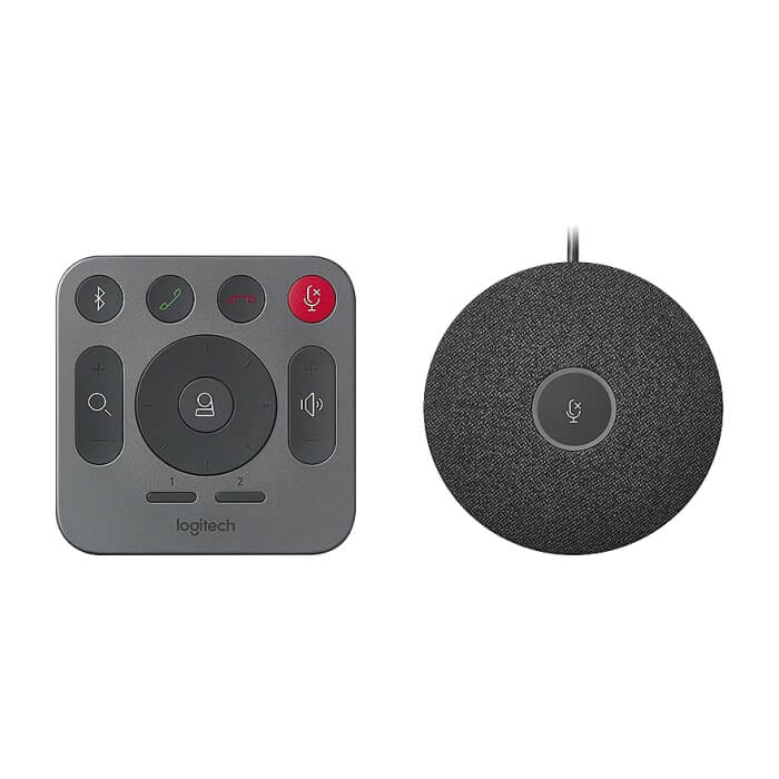 Logitech Rally Conference Solution, Rally Speaker, Rally Mic Pod, Ultra HD 4K 30 fps, Up To 10 Seats, Motorized PTZ Camera, RightSight, RightLight, RightSound, 15x HD Zoom, Autofocus, Black ID 71199 (тъмнейл - 3)