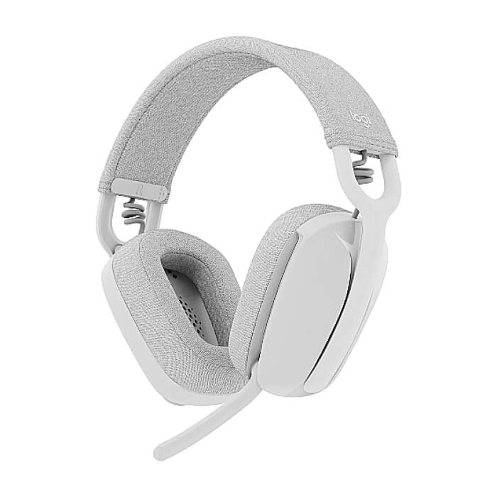 Logitech Zone Vibe 100 wireless headphones-OFF WHITE M/N:A00167-BT-N/A-WW-9004-STANDALONE ID 66430 (тъмнейл - 3)