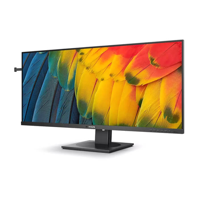 Philips 40B1U5600, 40" IPS WLED, 3440x1440@100Hz, 4ms GtG, 500cd m/2, 1200:1, DCR 50M:1, Adaptive Sync, FlickerFree, Low Blue Mode, 5Wx2, Tilt, Height Adjust, Swivel, HDMI, DP, USB hub, KVM ID 64898 (тъмнейл - 2)