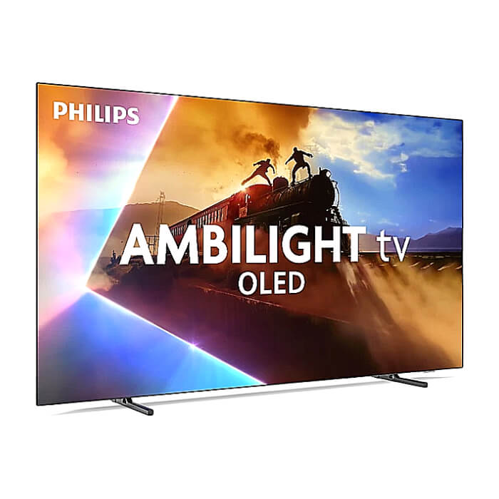 Philips 55OLED770/12, 55" UHD 4K OLED 120Hz Ultra-low lag, 3840x2160, DVB-T/T2/C/S/S2, Ambilight 3, HDR10+, Titan OS, Dolby Vision, Atmos, DTS:X, P5 Perfect Picture /Al, BT 5. ID 91564 (тъмнейл - 2)