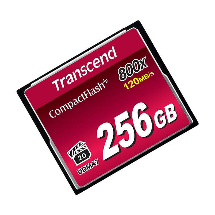 Transcend 256GB CF Card (800x) ID 74015 (тъмнейл - 3)