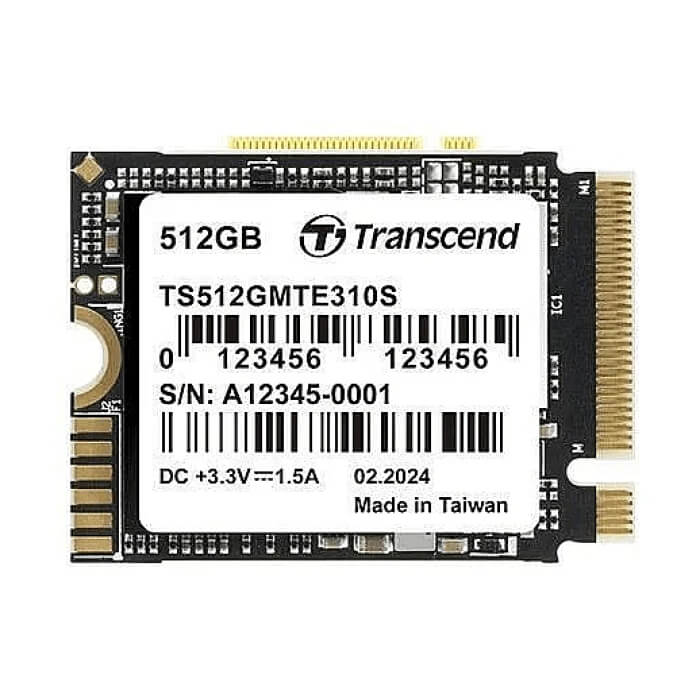 Transcend 512GB, M.2 2230, PCIe Gen4x4, NVMe, 3D TLC, DRAM-less ID 82239 на супер цена