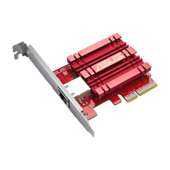 Asus PCIe Adapter, XG-C100C V2, 10GBase-T PCIe Ethernet Fiber Network Adapter, backward compatible with 5/2.5/1 Gbps and 100Mbps; RJ45 port and built-in QoS на супер цена от GT Computers Asus PCIe Adapter, XG-C100C V2, 10GBase-T PCIe Ethernet Fiber Network Adapter, backward compatible with 5/2.5/1 Gbps and 100Mbps; RJ45 port and built-in QoS на супер цена
