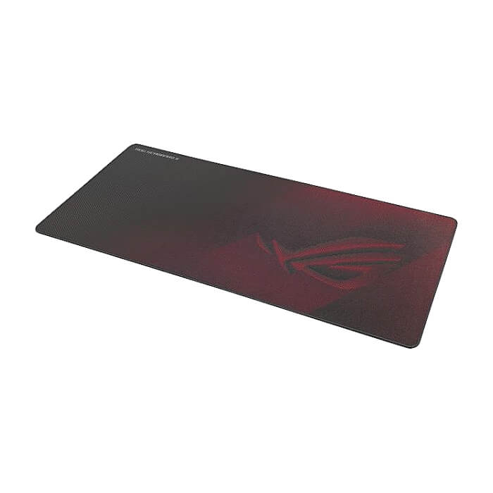 Asus ROG SCABBARD II extended gaming mouse pad with protective nano-coating for a water-, oil-and dust-repellant surface, with anti-fray, flat-stitched edges and a non-slip rubber base (тъмнейл - 3)