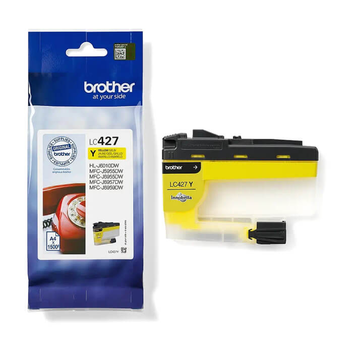 Brother LC-427Y Yellow Ink Cartridge ID 69975 (тъмнейл - 3)