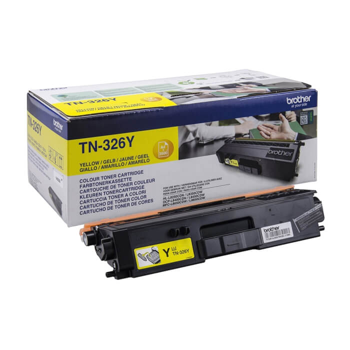 Brother TN-326Y Toner Cartridge High Yield ID 69216 на супер цена