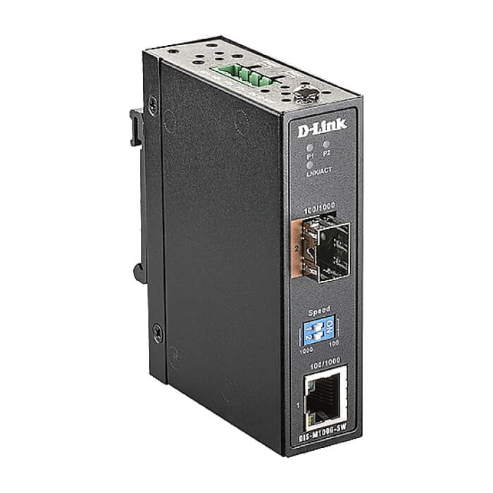 D-Link 10/100/1000 Mbps to SFP Industrial Media Converter with -40 to 70 °C operating range на супер цена от GT Computers D-Link 10/100/1000 Mbps to SFP Industrial Media Converter with -40 to 70 °C operating range на супер цена