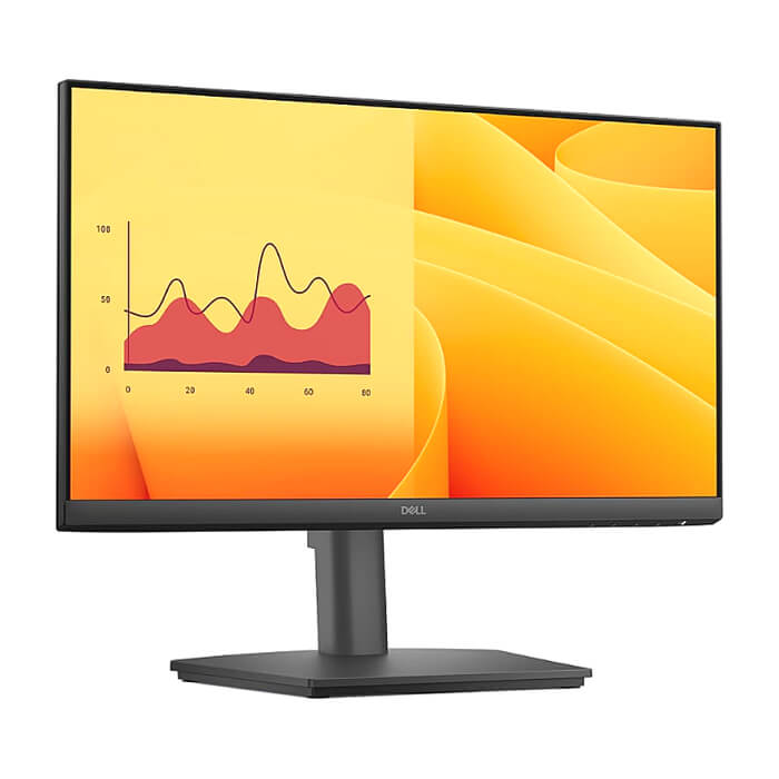 Dell E2225HSM, 21.5" Edge LED Anti-Glare, VA Panel, 5ms GTG, 100 Hz, 3000:1, 250 cd/m2, Full HD 1920x1080, VGA, HDMI, Display Port, Speakers, Height-Adjustable, Pivot, Swivel, Tilt, Black ID 88221 (тъмнейл - 2)