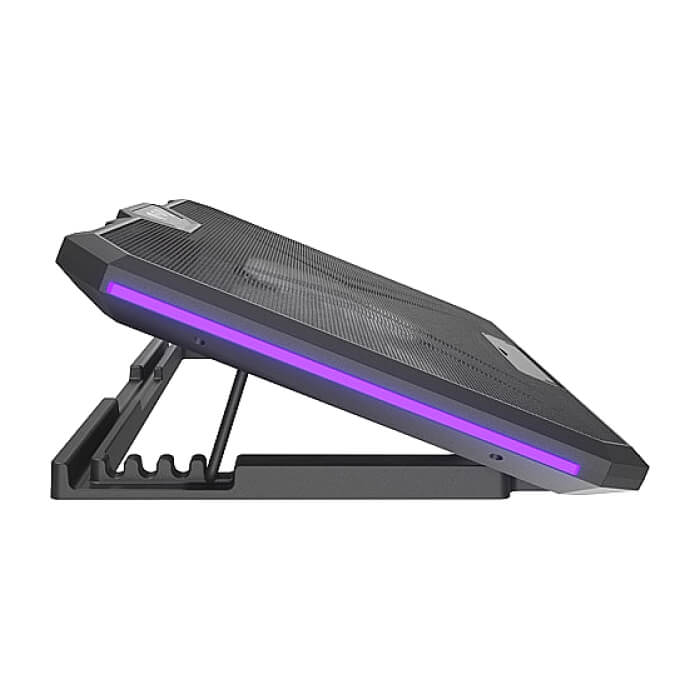 Fury Gunbai G3 Laptop Cooling Pad 14.1-17.3" 2 fans, RGB LED Light, 2 USB ID 95785 (тъмнейл - 5)