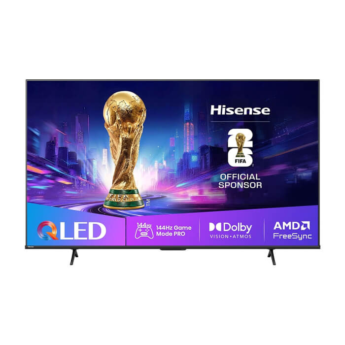 Hisense 65" E7Q Pro, 4K Ultra HD 3840x2160, QLED, Quantum Dot, 144Hz, HDR 10+ adaptive, HLG, Dolby Vision, DTS Virtual X, Smart TV, WiFi 5GHz, WiFi Direct, BT, Anyview Cast, 4 ID 92091 на супер цена
