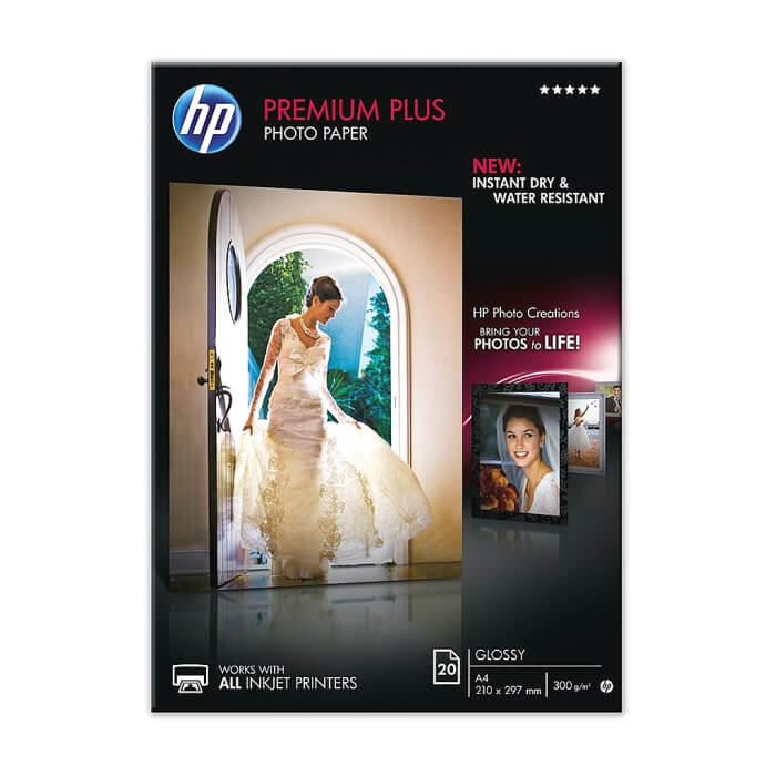 HP Premium Plus Glossy Photo Paper-20 sht/A4/210 x 297 mm ID 70828 на супер цена