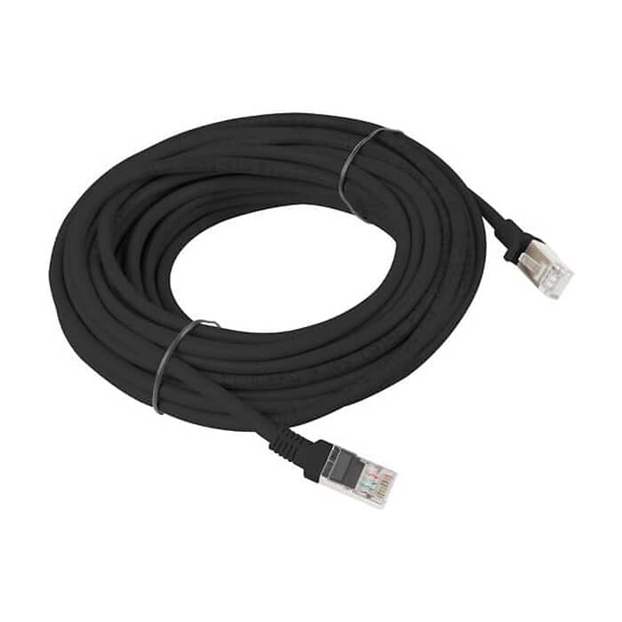 Кабел - Lanberg patch cord CAT.6 10m, black ID 72165 (тъмнейл - 2)