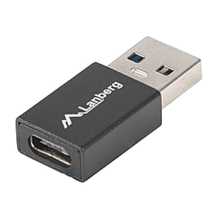 Lanberg adapter USB type-c 3.1 -> USB type-a на супер цена