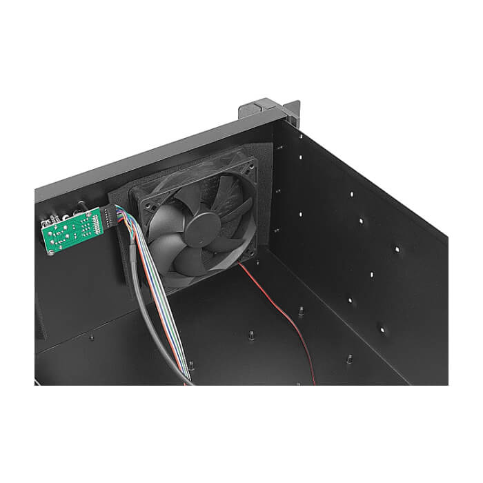 Lanberg rackmount server chassis atx 350/10 19"/4U ID 87221 (тъмнейл - 3)