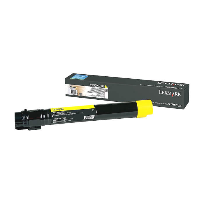 Lexmark X950X2YG X950/952/954 Yellow 22K Toner Cartridge ID 68231 на супер цена от GT Computers Lexmark X950X2YG X950/952/954 Yellow 22K Toner Cartridge ID 68231 на супер цена