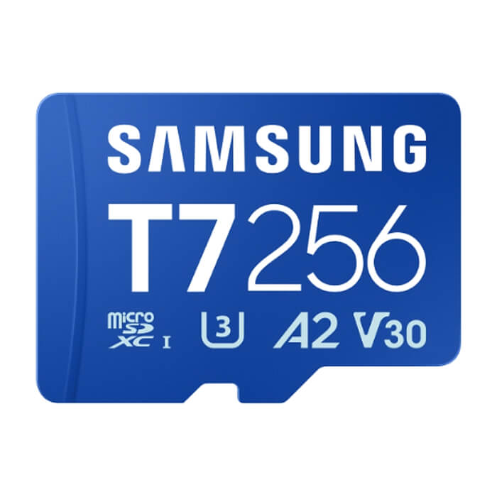 Samsung 256GB micro SD Card T7 UHS-I Transfer Speed up to 170MB/s Class 10 U3 V30 A2 ID 98085 на супер цена