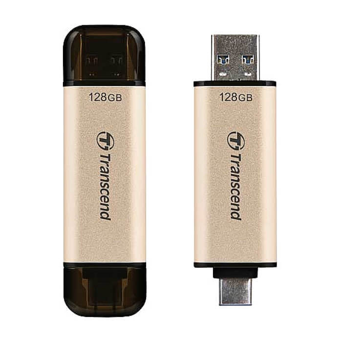 Transcend 128GB, USB3.2, Pen Drive, TLC, High Speed, Type-C ID 74147 (тъмнейл - 4)