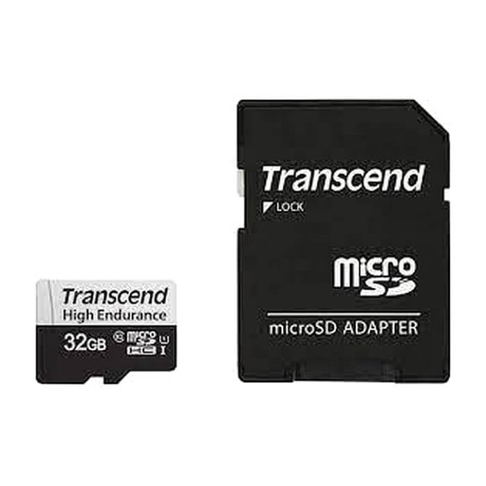 Transcend 32GB micro SD w/ adapter U1, High Endurance ID 73980 на супер цена