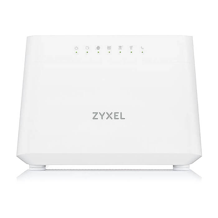 ZyXEL WiFi 6 AX1800 VDSL2 IAD 5-port Super Vectoring Gateway (upto 35B) and USB with Easy Mesh Support