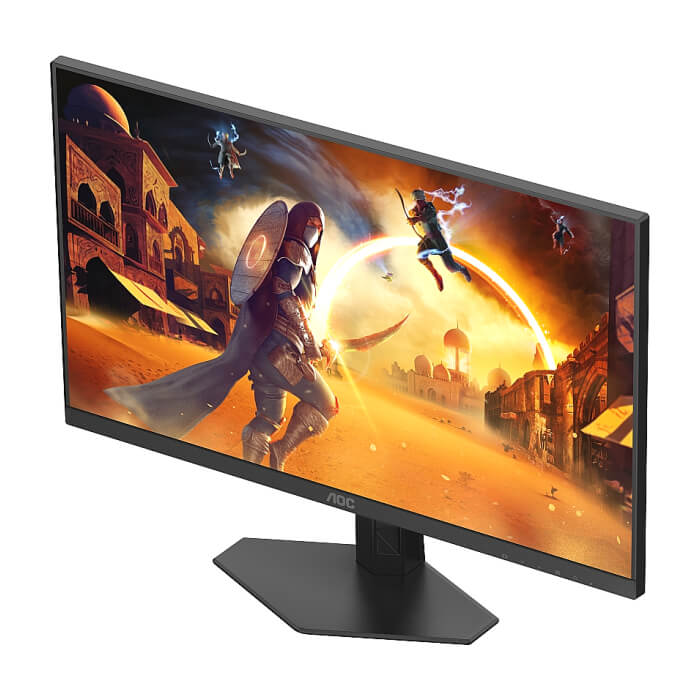 AOC 24G4XE, 23.8" IPS WLED, 1920x1080@180Hz, 1ms GtG, 0.5ms MPRT, 300cd m/2, 1000:1, 80M:1 DCR, Adaptive Sync, FlickerFree, Low Blue Mode, 2Wx2, Tilt, 2xHDMI, DP ID 65428 (тъмнейл - 3)