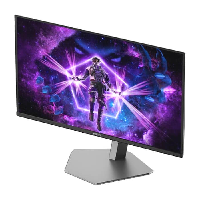 AOC AG326UD, 31.5" QD-OLED, 3840x2160@165Hz, 0.03GtG, 1000cd m/2, 1.5M:1, 80M:1 DCR, Adaptive Sync, FlickerFree, Low Blue Light, 8Wx2, Tilt, Height Adjust, Pivot, Swivel, 2xHDMI, DP, USB hub ID 85258 (тъмнейл - 5)