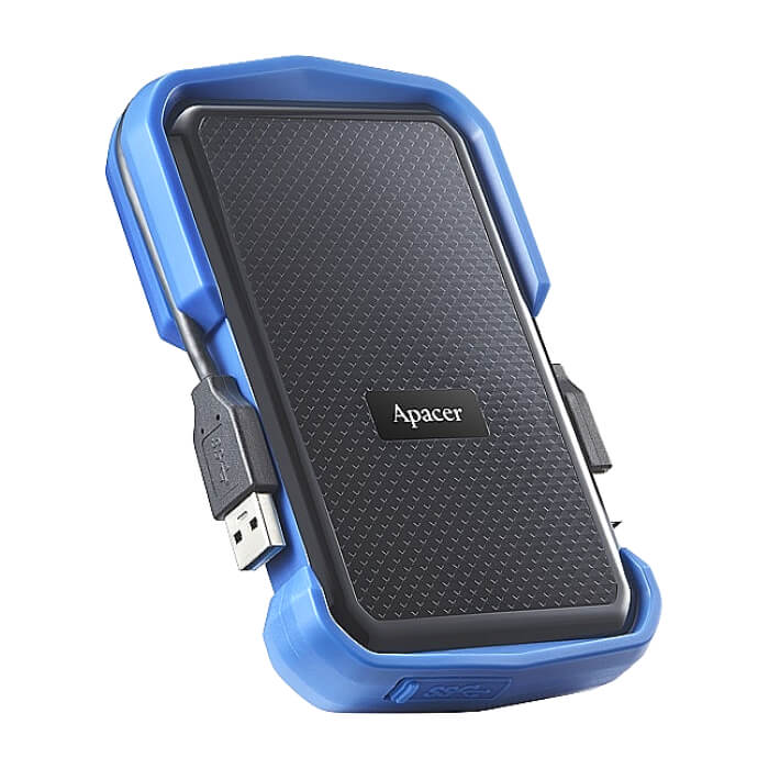 Apacer AC631, 2TB 2.5" SATA HDD USB 3.2 Military-Grade Shockproof Portable Hard Drive ID 95098 (тъмнейл - 3)