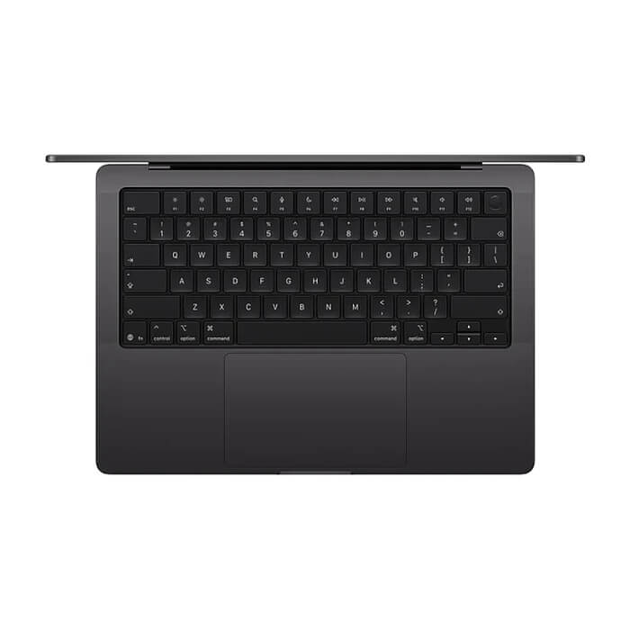 Apple 14-inch MacBook Pro: Apple M5 Max chip with 18-core CPU and 32-core GPU, 36GB, 2TB SSD - Space Black ID 96976 (тъмнейл - 2)