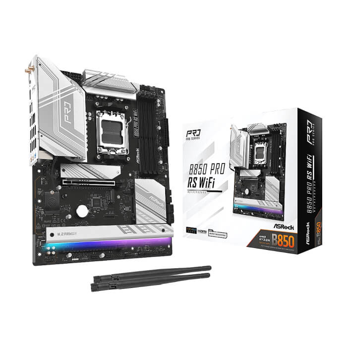 Asrock B850 Pro RS Wi-Fi ID 95417 (тъмнейл - 2)