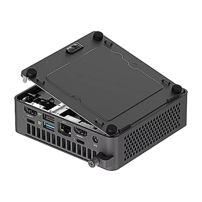 Asus NUC 15 Pro Intel Core 7 240H, Intel Arc GPU, 4 x USB Type-A, 3 x USB Type-C (1 x USB3.2 + 2 x TB4), Intel Wi-Fi 7 BE202 + 2.5GBe LAN, 2 x HDMI, no RAM, no Storage, no OS, Slim ID 90739 (тъмнейл - 4)
