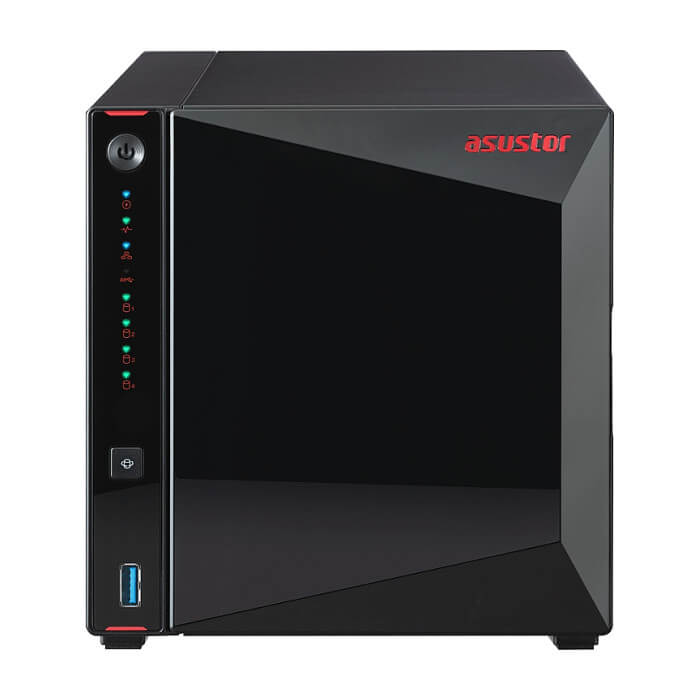 Asustor AS5304T, 4-Bay NAS, Intel Celeron J4105 Quad-Core 1.5 GHz (burst up 2.5 GHz), 4 GB SO-DIMM DDR4, 4x 2.5"/3.5" SATA3 HDD or SSD, 2x 2.5 GbE, 3x USB 3.2 Gen 1 Type на супер цена