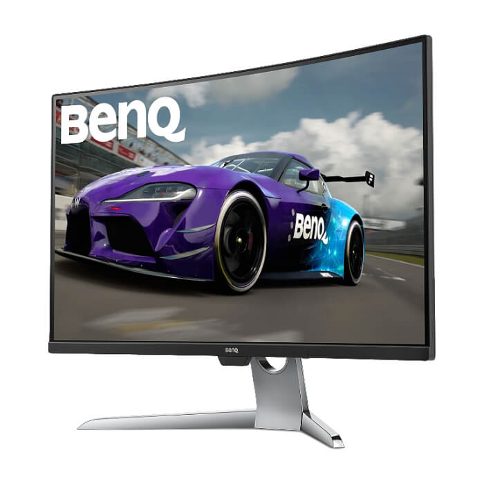 BenQ EX3203R, 31,5" VA, 144Hz, 4ms, QHD 2560x1440, Curved LED 1800R, FreeSync2, 90% DCI-P3, Display HDR 400, Eye-Care, Flicker-free, LBL, B.I.+, 3000:1, 20M:1 DCR, 400 cd/m2, 8bit, HDMI x2, DP, USB Type-C, USB 3.1, Height Adj., Tilt, Gray ID 65277 (тъмнейл - 4)