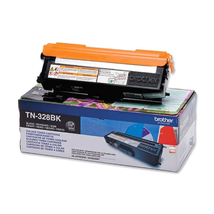 Brother TN-328BK Toner Cartridge High Yield ID 69211 на супер цена