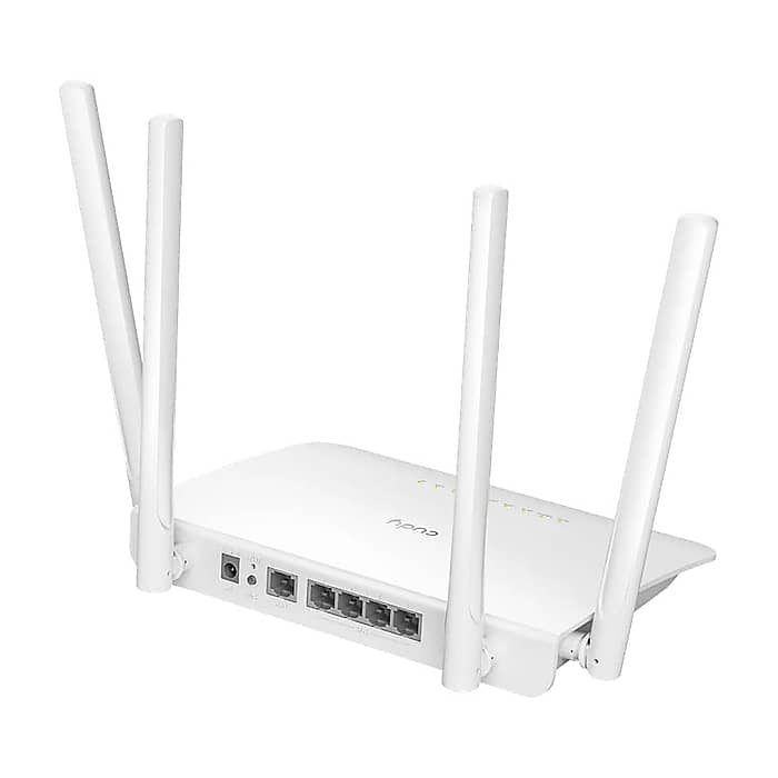 Cudy WR1300 AC1200 Gigabit Wi-Fi Mesh Router Dual Band 5 x 10/100/1000Mbps 867Mbps at 5GHz + 300Mbps at 2.4GHz (тъмнейл - 3)