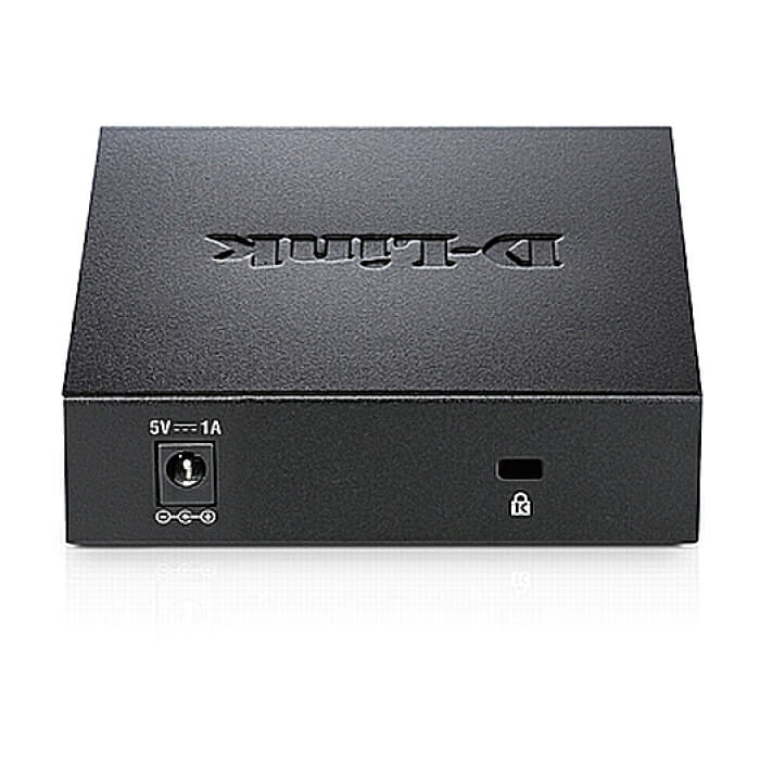 D-Link 5-port 10/100/1000 Gigabit Metal Housing Desktop Switch (тъмнейл - 3)
