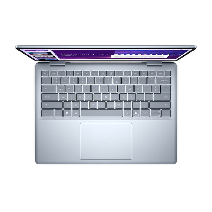 Dell 14 Plus 2-in-1 DB04250, Intel Ultra 7 256V (47 TOPS NPU, 8 cores, up to 4.8 GHz), 14" 16:10 FHD+(1920x1200) Touch 300nits WVA AG, 16GB, LPDDR5X, 8533MT/s (onboard), 1TB M ID 88176 (тъмнейл - 4)