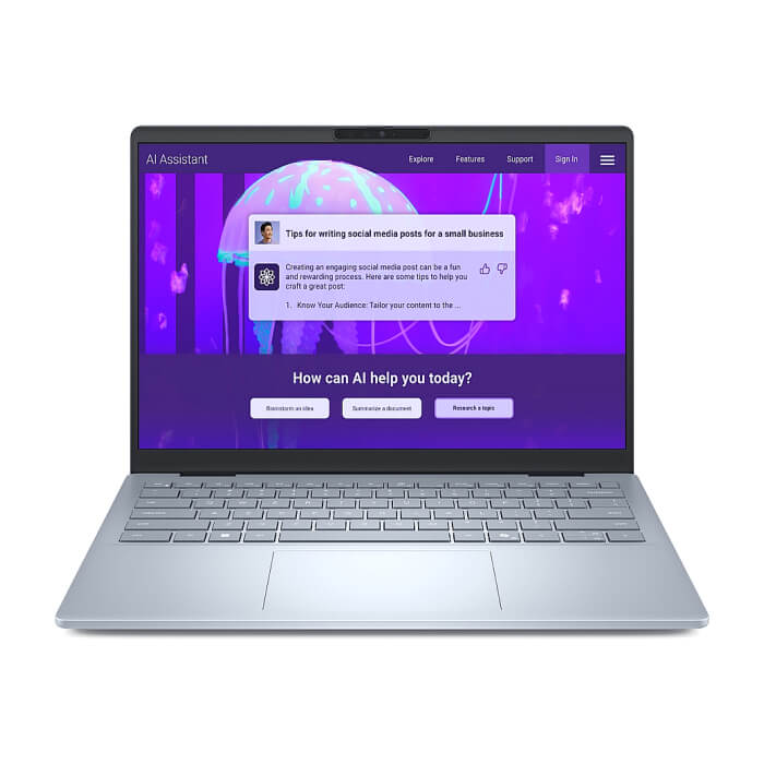 Dell 14 Plus DB14250, Intel Ultra 7 258V (47 TOPS NPU, 8 cores, up to 4.8 GHz), 14" 16:10 2.5K (2560x1600) IPS 300nits WVA AG, 32GB, LPDDR5X, 8533MT/s (onboard), 1TB M.2 SSD P ID 88282 на супер цена от GT Computers Dell 14 Plus DB14250, Intel Ultra 7 258V (47 TOPS NPU, 8 cores, up to 4.8 GHz), 14" 16:10 2.5K (2560x1600) IPS 300nits WVA AG, 32GB, LPDDR5X, 8533MT/s (onboard), 1TB M.2 SSD P ID 88282 на супер цена