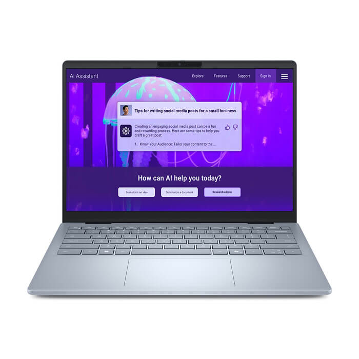 Dell 14 Plus DB14250, Intel Ultra 7 258V (47 TOPS NPU, 8 cores, up to 4.8 GHz), 14" 16:10 2.5K (2560x1600) AG 300nits WVA, 32GB, LPDDR5X, 8533MT/s (onboard), 1TB M.2 SSD PCIe, ID 99107 на супер цена