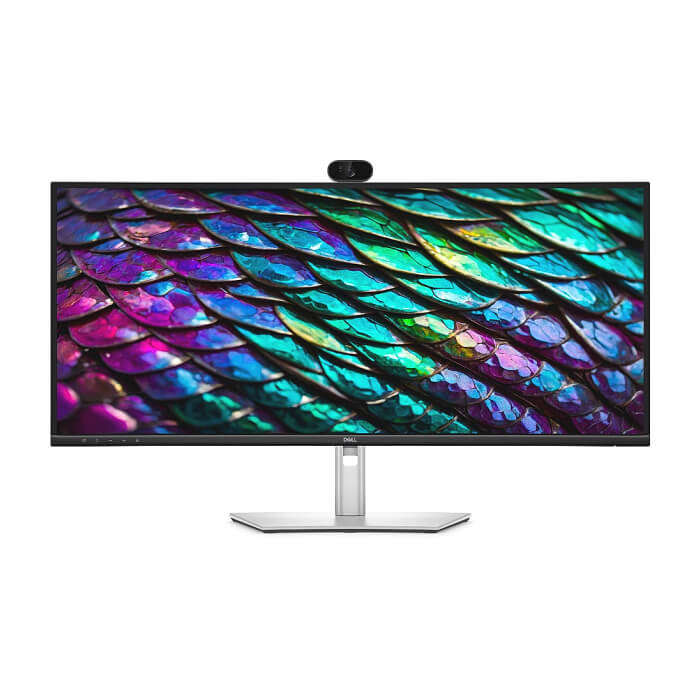 Dell P3426WEB, 34" Curved Conferencing Monitor, IPS Anti-Glare, 5ms, 100 Hz, 1500:1, 300 cd/m2, WQHD 3440x1440, 99% sRGB, HDMI, Display Port, USB-C Hub, RJ45, Webcam, Mic, Spe ID 97461 на супер цена