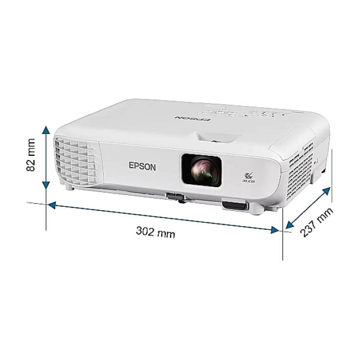 Epson EB-W53, Projectors, Home entertainment, WXGA, HD ready, 4,000 Lumen- 2,600 Lumen(economy) In accordance with IDMS15.4, 4,000 Lumen - 2,600 Lumen(economy) In accordance wi ID 88721 (тъмнейл - 5)
